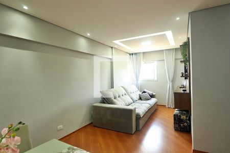 Sala de apartamento para alugar com 3 quartos, 82m² em Parque das Nações, Santo André