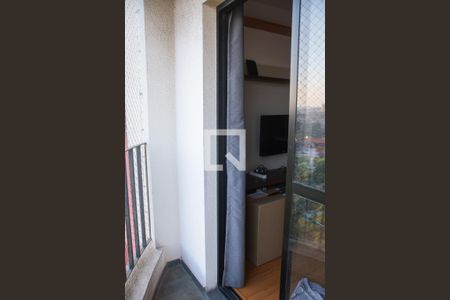Varanda da Sala de apartamento para alugar com 2 quartos, 60m² em Jardim Ester, São Paulo