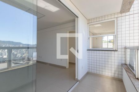 Varanda da Sala de apartamento à venda com 2 quartos, 75m² em Luxemburgo, Belo Horizonte