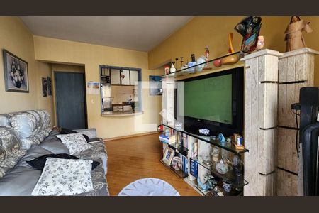 Sala de apartamento para alugar com 1 quarto, 88m² em Embaré, Santos