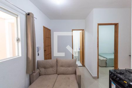Sala/Cozinha de apartamento para alugar com 1 quarto, 50m² em Jardim Nordeste, São Paulo