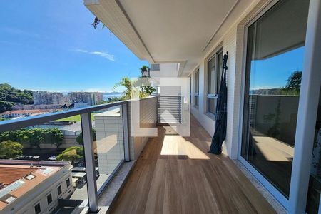 Varanda de apartamento à venda com 3 quartos, 100m² em Botafogo, Rio de Janeiro
