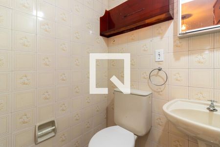 Banheiro de kitnet/studio para alugar com 1 quarto, 40m² em Indianópolis, São Paulo