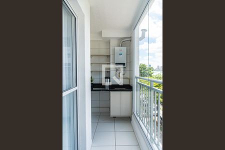 Varanda/área de serviço de apartamento para alugar com 2 quartos, 40m² em Vila Independencia, São Paulo