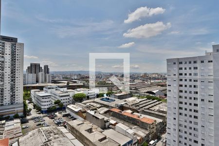 Vista da Sacada de apartamento à venda com 1 quarto, 42m² em Brás, São Paulo