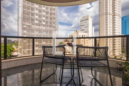 Sala - Varanda de apartamento à venda com 4 quartos, 216m² em Jardim Paulista, São Paulo