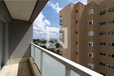 Sacada da Sala de apartamento para alugar com 2 quartos, 61m² em Jardim, Santo André