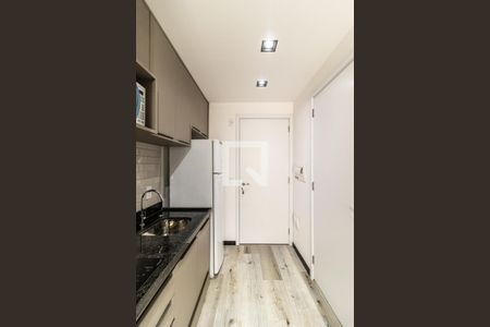 Cozinha de kitnet/studio para alugar com 1 quarto, 28m² em Vila Buarque, São Paulo