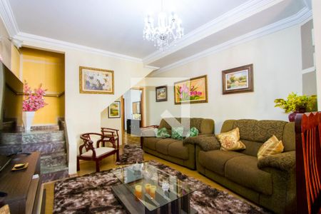 Sala de casa à venda com 3 quartos, 179m² em Vila Alzira, Santo André