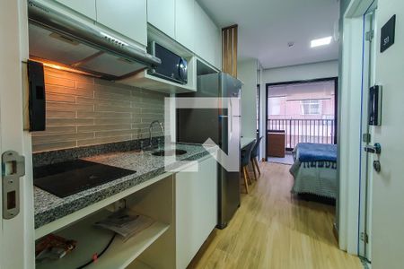 entrada kit studio de kitnet/studio para alugar com 1 quarto, 22m² em Vila Mariana, São Paulo