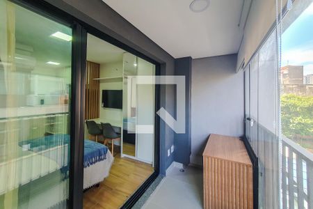 kit studio varanda de kitnet/studio para alugar com 1 quarto, 22m² em Vila Mariana, São Paulo