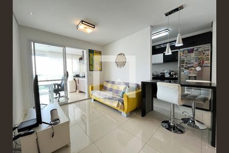 Sala de apartamento à venda com 1 quarto, 53m² em Vila Guarani, São Paulo