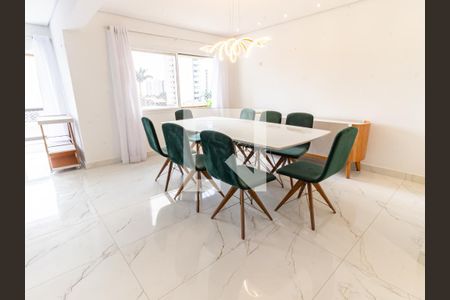 Sala de Jantar de apartamento para alugar com 3 quartos, 166m² em Jardim Anália Franco, São Paulo