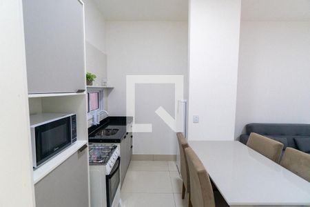 Cozinha de apartamento para alugar com 1 quarto, 52m² em Parque Jabaquara, São Paulo