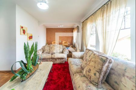 Sala de casa à venda com 3 quartos, 336m² em Vila Alzira, Santo André