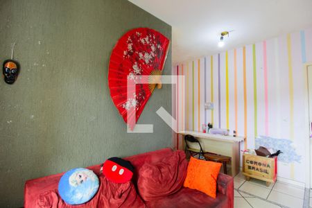 Sala de apartamento para alugar com 2 quartos, 49m² em Jardim Petrópolis, Cotia