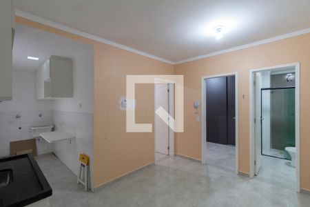 Sala e Cozinha Integrada de apartamento para alugar com 2 quartos, 40m² em Penha de França, São Paulo