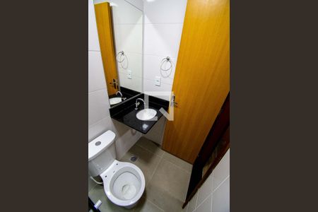 Banheiro  de kitnet/studio para alugar com 1 quarto, 25m² em Ceilândia Norte (ceilândia), Brasília
