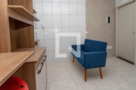 Sala / cozinha integrada  de apartamento para alugar com 1 quarto, 40m² em Taboão, Diadema