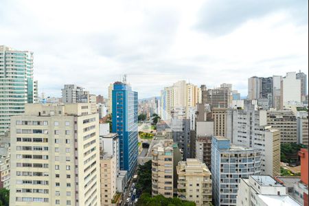 Vista da Varanda da Sala e do Quarto 2 de apartamento à venda com 2 quartos, 80m² em Bela Vista, São Paulo