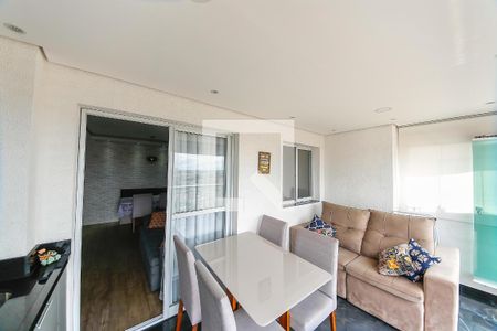 Varanda Sala de apartamento à venda com 2 quartos, 62m² em Vila Ema, São Paulo