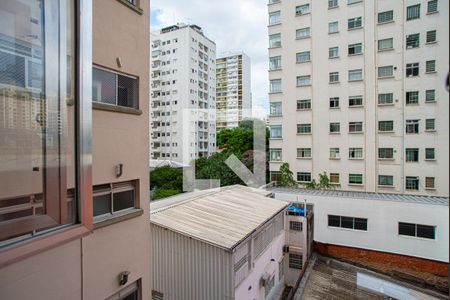 Vista do Quarto de apartamento à venda com 1 quarto, 41m² em Consolação, São Paulo