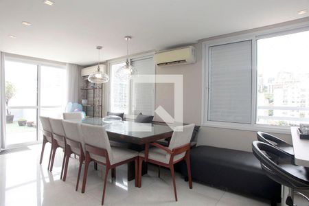 Sala de Jantar de apartamento à venda com 3 quartos, 197m² em Bela Vista, Porto Alegre