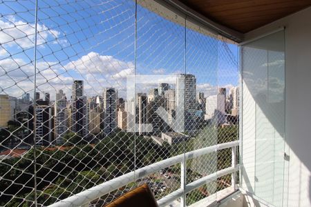Vista da Sala de apartamento à venda com 3 quartos, 190m² em Vila Olímpia, São Paulo