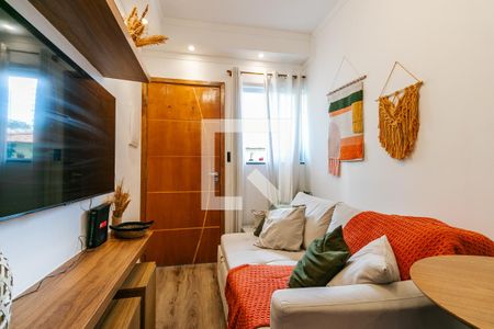 Sala de apartamento à venda com 1 quarto, 29m² em Vila Antonina, São Paulo
