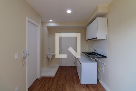 Sala/Cozinha de apartamento à venda com 1 quarto, 25m² em Paraíso do Morumbi, São Paulo