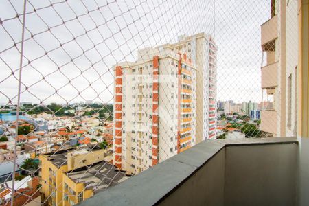 Varanda da sala de apartamento à venda com 3 quartos, 141m² em Vila Bastos, Santo André