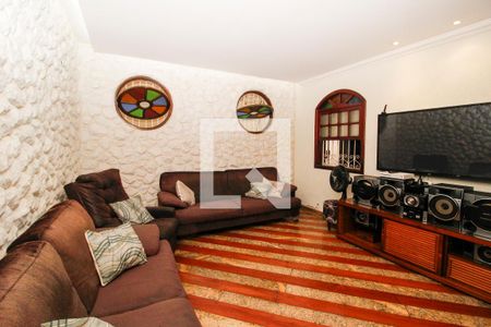 Sala de casa à venda com 5 quartos, 480m² em Santa Cruz, Belo Horizonte