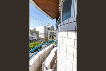 Varanda da Suíte de apartamento à venda com 4 quartos, 250m² em Palmares, Belo Horizonte