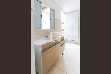 cozinha de kitnet/studio para alugar com 1 quarto, 20m² em Vila Gomes, São Paulo