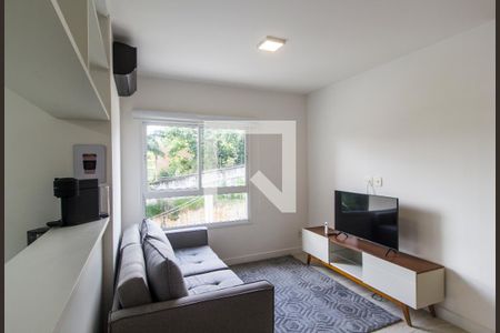 Sala de TV de apartamento à venda com 2 quartos, 63m² em Dezoito do Forte Empresarial/alphaville., Barueri