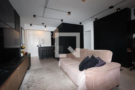 Sala  de apartamento à venda com 1 quarto, 65m² em Vila Mariana, São Paulo