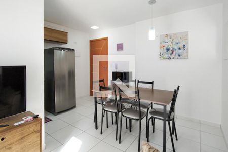 Sala de apartamento para alugar com 2 quartos, 48m² em Aviação, Praia Grande