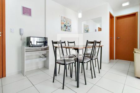 Sala de apartamento para alugar com 2 quartos, 48m² em Aviação, Praia Grande