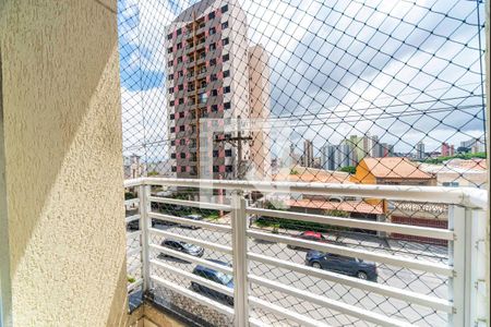 Varanda da Sala de apartamento à venda com 3 quartos, 154m² em Vila Scarpelli, Santo André