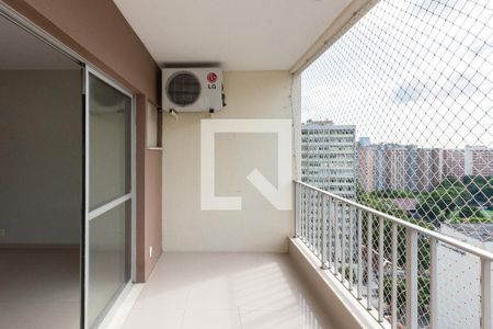 Varanda da Sala de apartamento para alugar com 3 quartos, 107m² em Grajaú, Rio de Janeiro