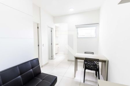 Sala de apartamento para alugar com 1 quarto, 28m² em Luz, São Paulo