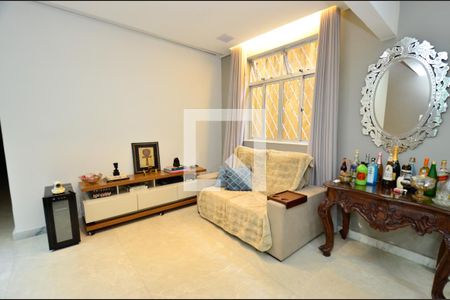 Sala de estar de apartamento à venda com 2 quartos, 96m² em Serra, Belo Horizonte