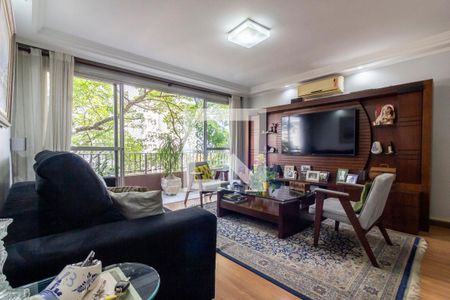 sala de apartamento à venda com 3 quartos, 110m² em Vila Romana, São Paulo