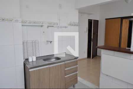 Cozinha  de apartamento à venda com 1 quarto, 38m² em Cachambi, Rio de Janeiro