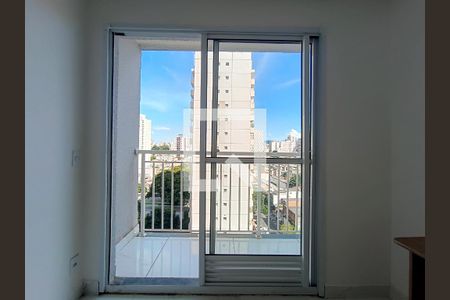 Varanda da Sala de apartamento para alugar com 1 quarto, 26m² em Barra Funda, São Paulo