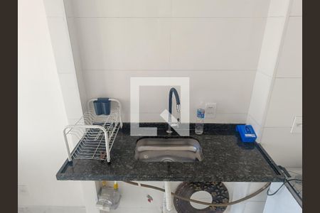 Sala/Cozinha de apartamento para alugar com 1 quarto, 26m² em Barra Funda, São Paulo