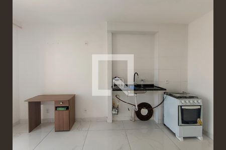 Sala/Cozinha de apartamento para alugar com 1 quarto, 26m² em Barra Funda, São Paulo