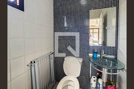 Banheiro de apartamento para alugar com 3 quartos, 120m² em Enseada, Guarujá