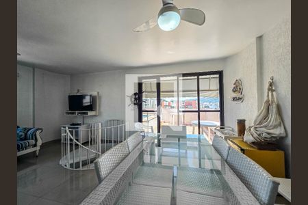 Sala de apartamento para alugar com 3 quartos, 120m² em Enseada, Guarujá