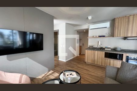 Sala de TV de apartamento para alugar com 2 quartos, 70m² em Sumaré, São Paulo